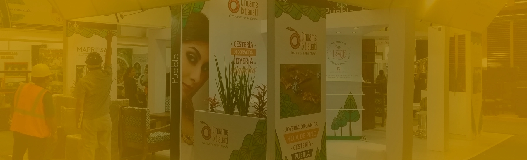 Stand personalizado fabricado en Puebla